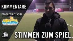 Die Stimmen zum Spiel (HSV Barmbek-Uhlenhorst II – Altona 93 II, Testspiel) | ELBKICK.TV