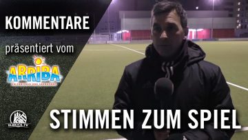 Die Stimmen zum Spiel (HSV Barmbek-Uhlenhorst II – Altona 93 II, Testspiel) | ELBKICK.TV