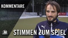 Die Stimmen zum Spiel | HSV Barmbek-Uhlenhorst – SC Alstertal-Langenhorn (Testspiel)