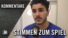 Die Stimmen zum Spiel (HSV Barmbek-Uhlenhorst – TuS Dassendorf, Oberliga Hamburg) | ELBKICK.TV