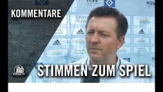 Die Stimmen zum Spiel | HSV II – 1. FC Germania Egestorf-Langreder (2. Spieltag, Regionalliga)