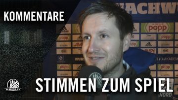 Die Stimmen zum Spiel | HSV II – Altona 93 (16.Spieltag, Regionalliga Nord)