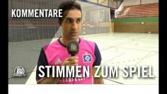 Die Stimmen zum Spiel | HSV-Panthers – SV Werder Bremen Futsal (Futsal-Regionalliga Nord)
