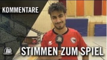 Die Stimmen zum Spiel | HSV-Panthers – FC St. Pauli Sala (Futsal – Regionalliga)