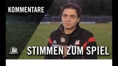 Die Stimmen zum Spiel I Altona 93 – VfB Lübeck (23. Spieltag, Regionalliga Nord)