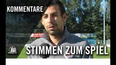 Die Stimmen zum Spiel I FC St. Pauli II – VfB Lübeck (10. Spieltag, Regionalliga Nord)