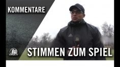 Die Stimmen zum Spiel I Niendorfer TSV U15 – SV Werder Bremen U15 (15. Spieltag, Regionalliga Nord)
