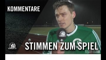 Die Stimmen zum Spiel I SE Freising – TSV Grünwald (24. Spieltag, Landesliga Südost)