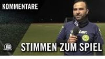 Die Stimmen zum Spiel I Willinghusener SC – Oststeinbeker SV II (23. Spieltag, Kreisklasse 2)