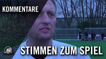 Die Stimmen zum Spiel (Ideal CF Casa de Espana – 1. FC Quadrath-Ichendorf, Testspiel) | RHEINKICK.TV