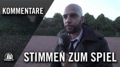 Die Stimmen zum Spiel (Indian Football Hamburg – SV Muslime, Testspiel) | ELBKICK.TV