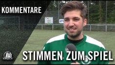 Die Stimmen zum Spiel (JFV HH-Oststeinbek – Grün-Weiß Harburg, U16 B-Junioren, Landesliga)