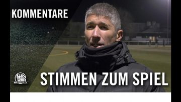 Die Stimmen zum Spiel | JSG Köppern – Kickers Offenbach U19 ( A-Jugens Hessenpokal)