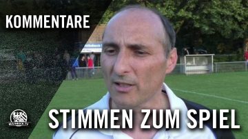 Die Stimmen zum Spiel (Kickers Offenbach – FSV Frankfurt, U17 B-Junioren, Entscheidung Hessenliga)