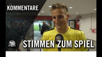 Die Stimmen zum Spiel | Kickers Offenbach – SC Hessen Dreieich (Viertelfinale, Hessenpokal)