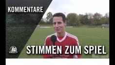 Die Stimmen zum Spiel | Kirchheimer SC – FC Finsing (17. Spieltag, Bezirksliga Oberbayern Nord)