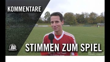 Die Stimmen zum Spiel | Kirchheimer SC – FC Finsing (17. Spieltag, Bezirksliga Oberbayern Nord)