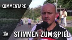 Die Stimmen zum Spiel (Kirchhörder SC – Westfalia Wickede, Westfalenliga, Staffel 2) | RUHRKICK.TV