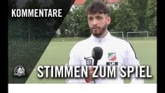 Die Stimmen zum Spiel | Köpenicker SC U19 – CFC Hertha 06 U19 (Relegation zur Verbandsliga)