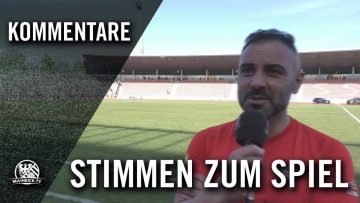 Die Stimmen zum Spiel | KSV Hessen Kassel – KSV Baunatal | MAINKICK.TV