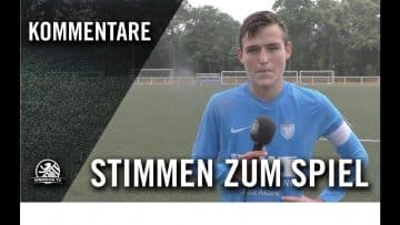 Die Stimmen zum Spiel l FC Viktoria 1889 Berlin – 1. FC Neubrandenburg 04 (Aufstieg