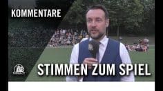 Die Stimmen zum Spiel l HFC Falke – Dulwich Hamlet FC (Testspiel)