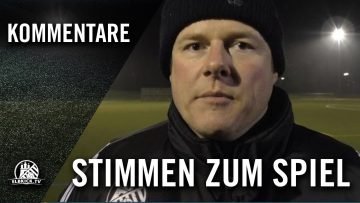 Die Stimmen zum Spiel (Lemsahler SV – Rellinger FC, Kreisklasse 2)  | ELBKICK.TV