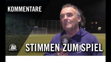 Die Stimmen zum Spiel | Meiendorfer SV – TuS Dassendorf (Testspiel)