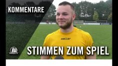 Die Stimmen zum Spiel | Meiendorfer SV – Klub Kosova (10. Spieltag, Landesliga Hansa)