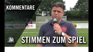 Die Stimmen zum Spiel | Meiendorfer SV – Rahlstedter SC (2. Spieltag, Landesliga Hansa)