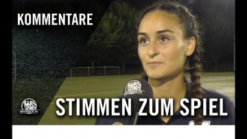 Die Stimmen zum Spiel | MFFC Wiesbaden – TSV Schott Mainz (Testspiel)