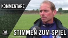 Die Stimmen zum Spiel (Niendorfer TSV – Chemnitzer FC, U17, Bundesliga Relegation Nord/Nordost)