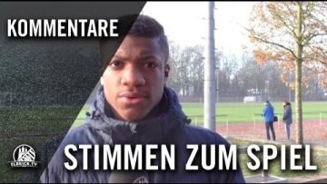 Die Stimmen zum Spiel (Niendorfer TSV – Hertha BSC, U17 B-Junioren, Bundesliga Nord/Nordost)