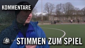 Die Stimmen zum Spiel (Nordberliner SC – Tennis Borussia Berlin, U19 A-Junioren, Testspiel)