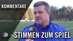 Die Stimmen zum Spiel (Nordberliner SC – TuS Makkabi, Berlin-Liga) | SPREEKICK.TV