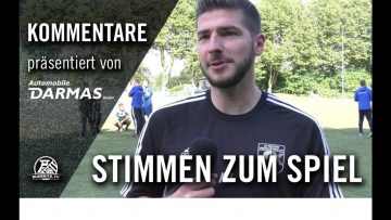 Die Stimmen zum Spiel | Obercastrop – Berleburg (Westfalenpokal) | Präsentiert von Automobile Darmas