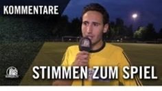 Die Stimmen zum Spiel | Oststeinbeker SV – MSV Hamburg (29. Spieltag, Kreisliga 3)