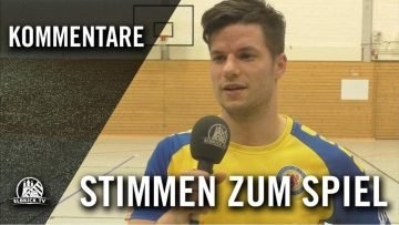 Die Stimmen zum Spiel | Persian Futsal FCV – Eintracht Braunschweig Futsal (18. Spieltag)