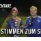 Die Stimmen zum Spiel | Rasensport Uetersen II – SC Cosmos Wedel II (15. Spieltag, Kreisklasse 6)