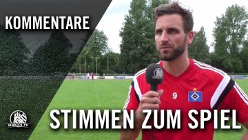 Die Stimmen zum Spiel (Rasensport Uetersen – Hamburger SV III, Testspiel) | ELBKICK.TV