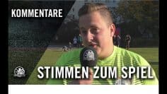 Die Stimmen zum Spiel | RBC Berlin – Berliner SC (2. Runde, Landespokal)