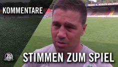 Die Stimmen zum Spiel | Rot-Weiß Oberhausen – MSV Duisburg (Testspiel)