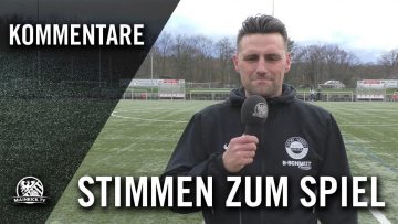 Die Stimmen zum Spiel | Rot-Weiss Walldorf – 1.Hanauer FC (25. Spieltag, Verbandsliga Süd)