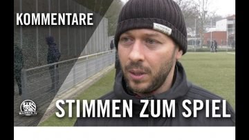 Die Stimmen zum Spiel | Rot-Weiss Frankfurt U17 – Kickers Offenbach U17 (Testspiel)