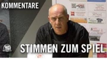 Die Stimmen zum Spiel | Rot-Weiss Frankfurt – SC Viktoria Griesheim (20. Spieltag, Hessenliga)