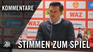 Die Stimmen zum Spiel | Rot-Weiss Essen – KFC Uerdingen (2. Runde, Niederrheinpokal)