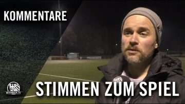 Die Stimmen zum Spiel (Roter Stern Hofheim – SV Bommersheim, Testspiel) | MAINKICK.TV