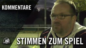 Die Stimmen zum Spiel (RSV Urbach – Ford Niehl, U19 A-Junioren, Sonderliga) | RHEINKICK.TV