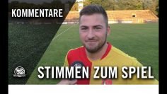 Die Stimmen zum Spiel | SC 1960 Hanau – 1. Hanauer FC (1. Spieltag, Verbandsliga Süd)