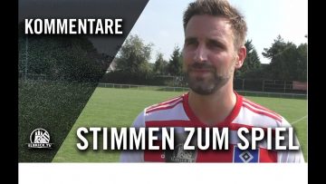Die Stimmen zum Spiel | SC Alstertal-Langenhorn – Hamburger SV III (4. Spieltag, LL Hammonia)